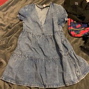 Denim dress